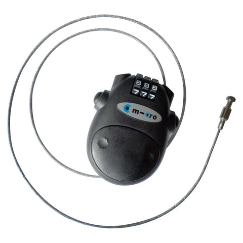 Micro Zahlenschloss, black