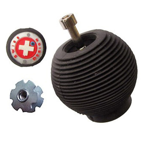Micro Lenkknauf schwarz für Kickboard