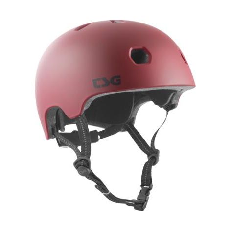 TSG Helm Meta Solid Color, XXS/XS, satin oxblood
