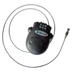 Micro Zahlenschloss, black