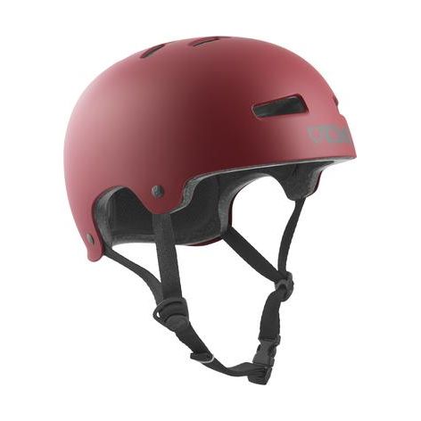 TSG Helm Evolution Solid, S/M, satin oxblood