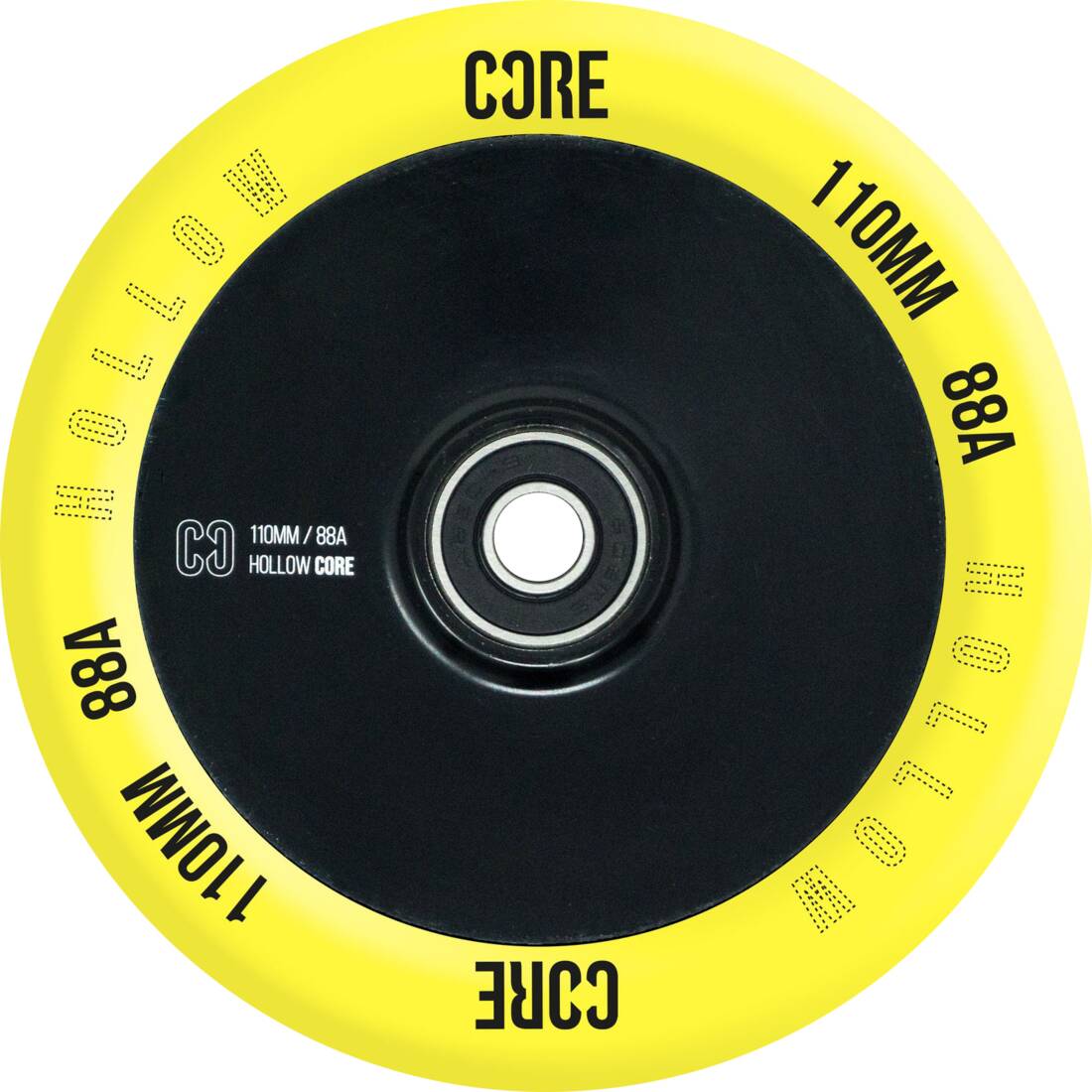 core-hollow-v2-pro-scooter-wheel-disc-yellow