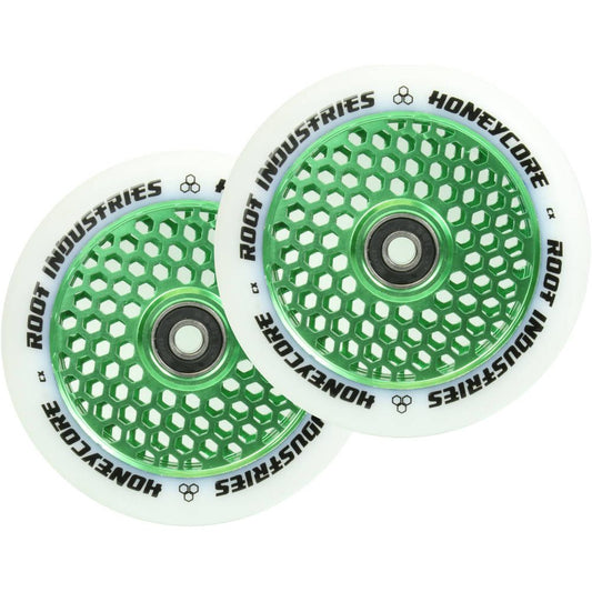 root-honeycore-white-110mm-2-pack-pro-scooter-wheels-dh-grun