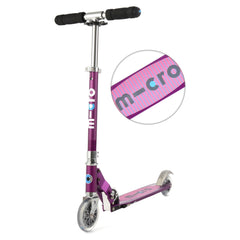 Micro Scooter sprite, purple stripe