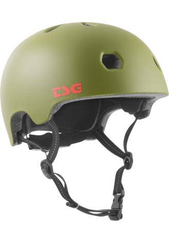 TSG Helm Meta Solid Color, S/M, satin olive