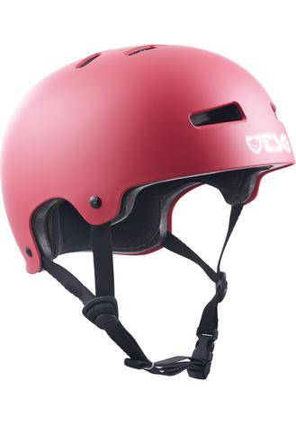 TSG Helm Evolution Solid, L/XL, satin gentle red