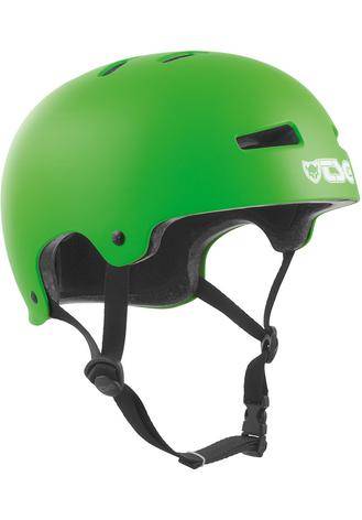 TSG Helm Evolution Solid, S/M, satin lime green