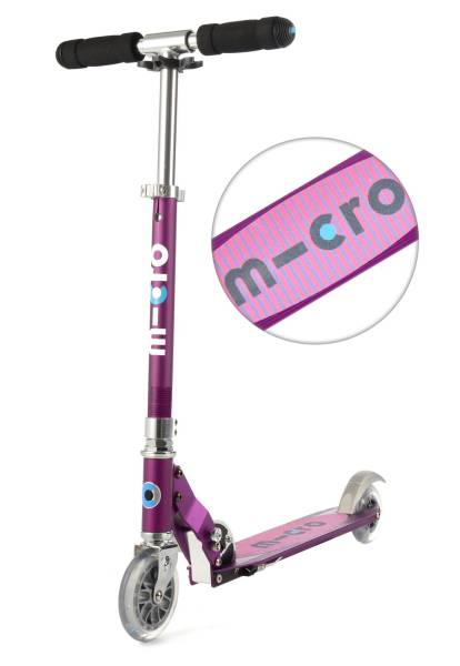 Micro Scooter sprite, purple stripe