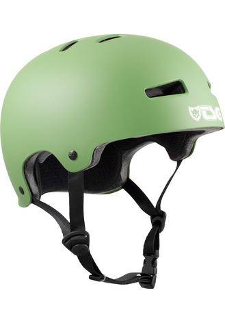 TSG Helm Evolution Solid, S/M, satin fatigue green