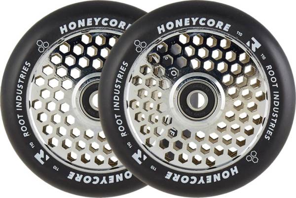Root Industries Honeycore Wheels 110 mm - schwarz / silber