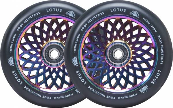 Root Industries Lotus Wheels 110 mm - rocket fuel / black