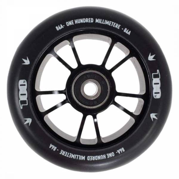 Blunt Wheel 10-Spokes, 100 mm, black