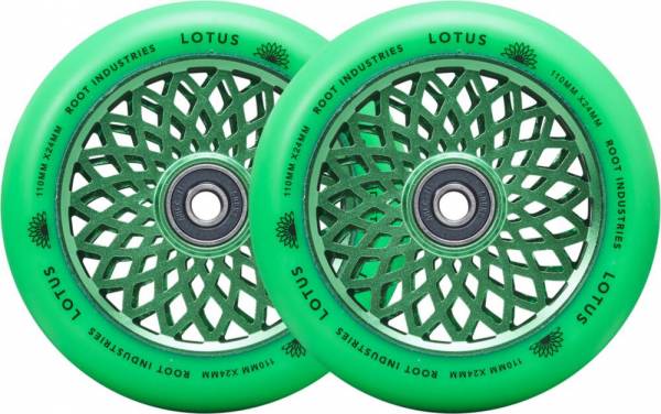 Root Industries Lotus Wheels 110 mm - green